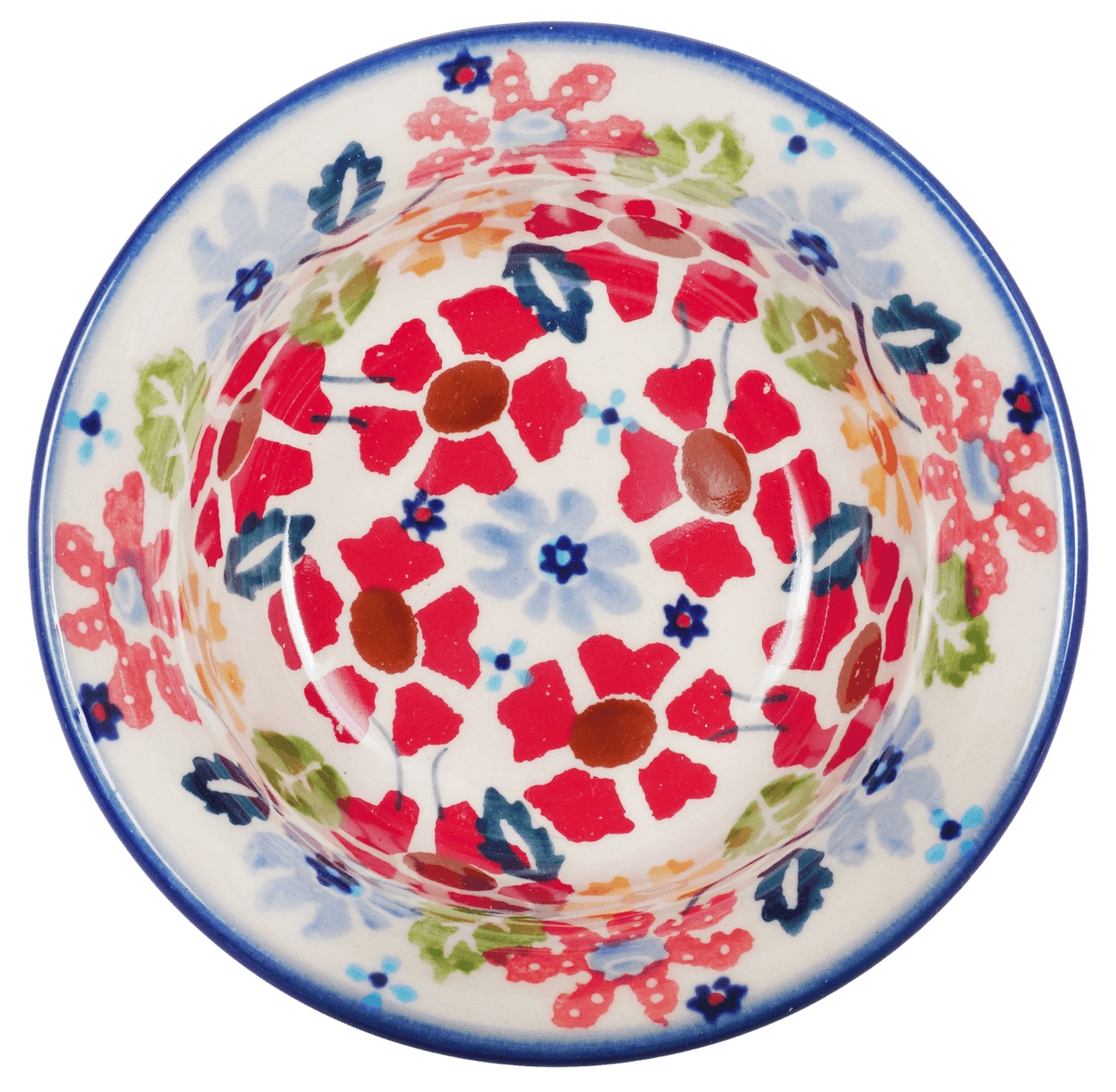 Bowl, Round, 3.5" in "Brilliant Bouquet" by Manufaktura | M081S-J113