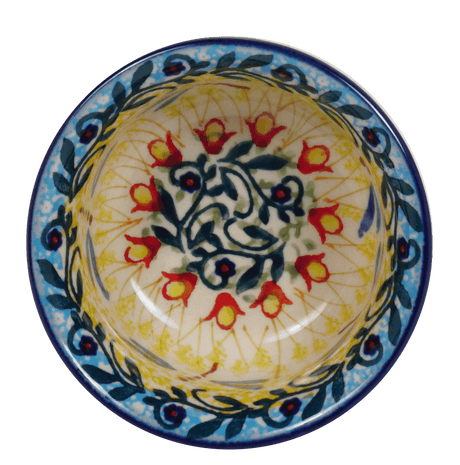 Bowl, Round, 3.5" in "Dragonfly Delight" by Manufaktura | M081S-JZ36