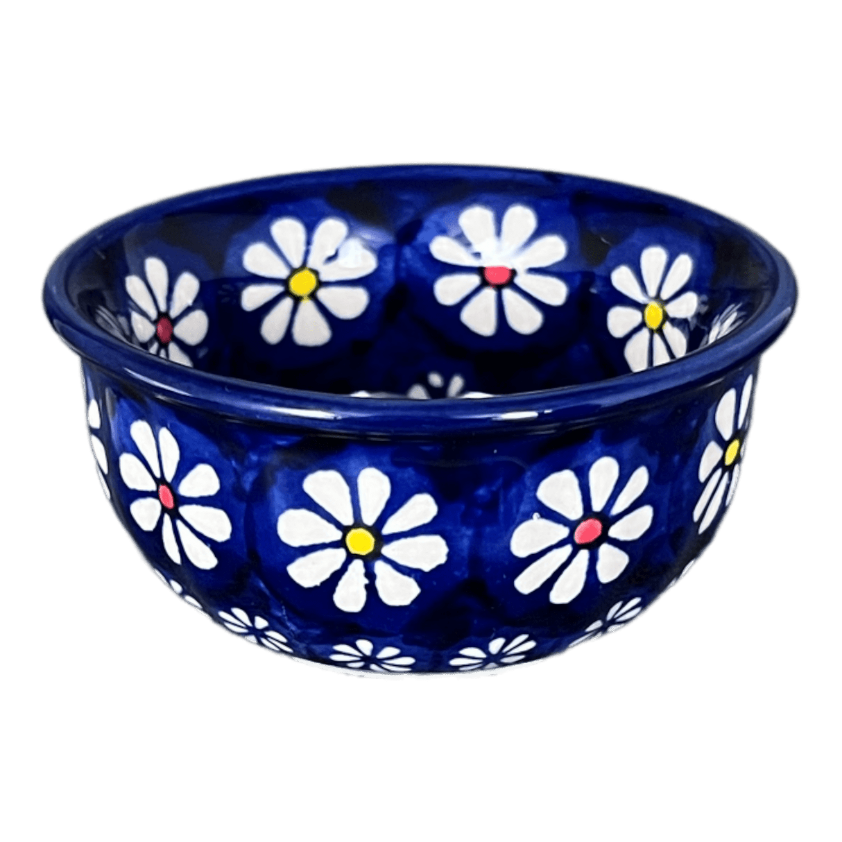 Bowl, Round, 3.5" in "Midnight Daisies" by Manufaktura | M081S-S002