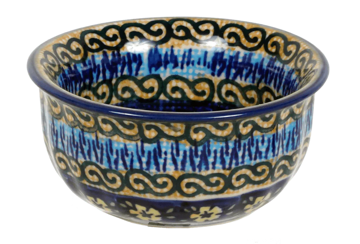 Bowl, Round, 3.5" in "Floral Formation" by Manufaktura | M081S-WKK