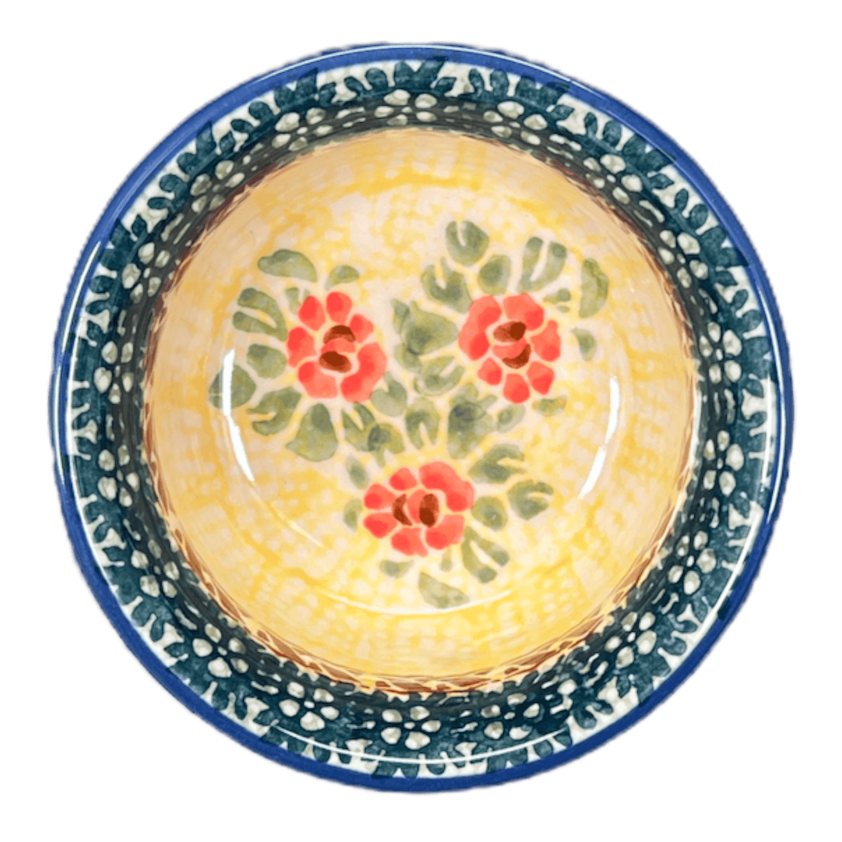 Bowl, Round, 3.5" in "Bountiful Blossoms" by Manufaktura | M081S-WKLZ