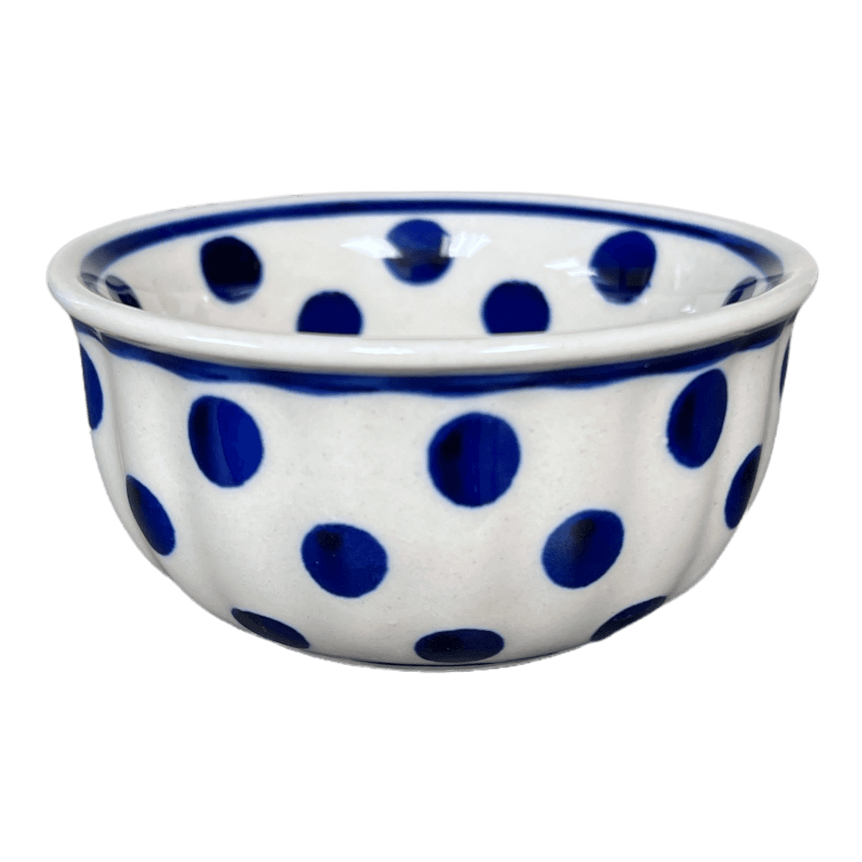 Bowl, Round, 3.5" in "Polka Dot" by Manufaktura | M081T-61
