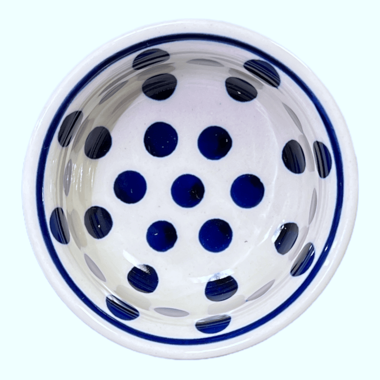 Bowl, Round, 3.5" in "Polka Dot" by Manufaktura | M081T-61