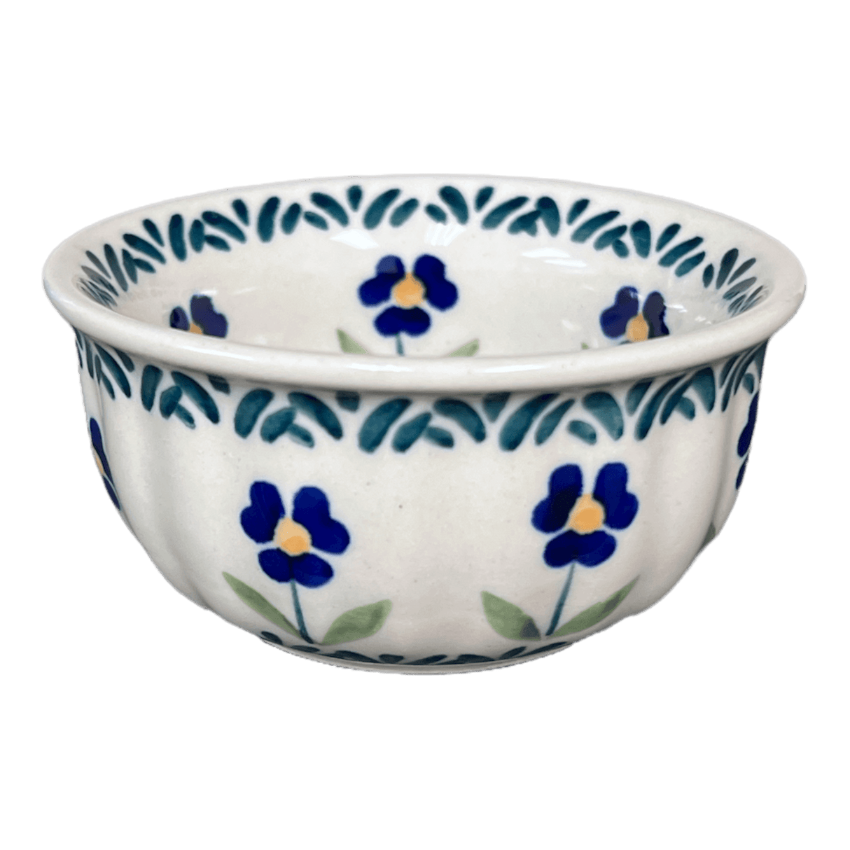 Bowl, Round, 3.5" in "Forget Me Not" by Manufaktura | M081T-ASS