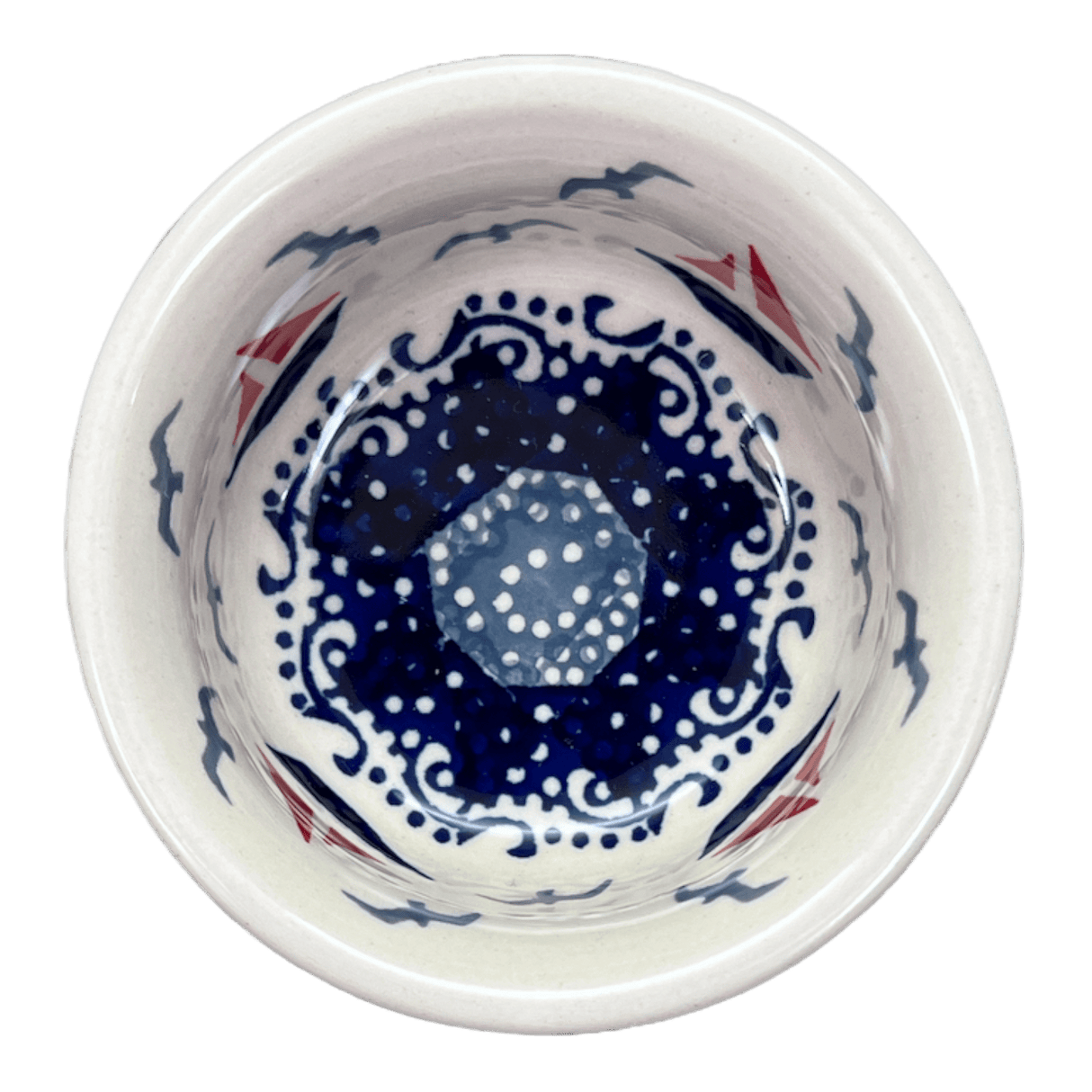 Bowl, Round, 3.5" in "Smooth Seas" by Manufaktura | M081T-DPML