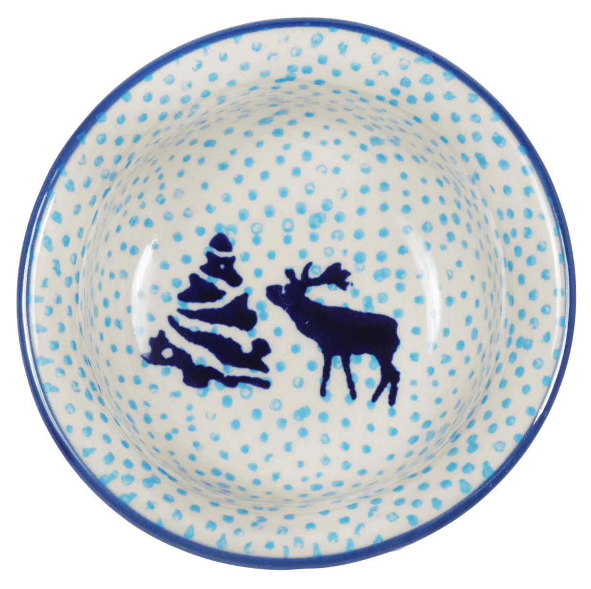 Bowl, Round, 3.5" in "Peaceful Season" by Manufaktura | M081T-JG24