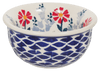 Polish Pottery 3.5" Bowl (Butterfly Blossoms) | M081T-MM02 at PolishPotteryOutlet.com
