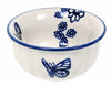 Polish Pottery 3.5" Bowl (Butterfly Garden) | M081T-MOT1 at PolishPotteryOutlet.com