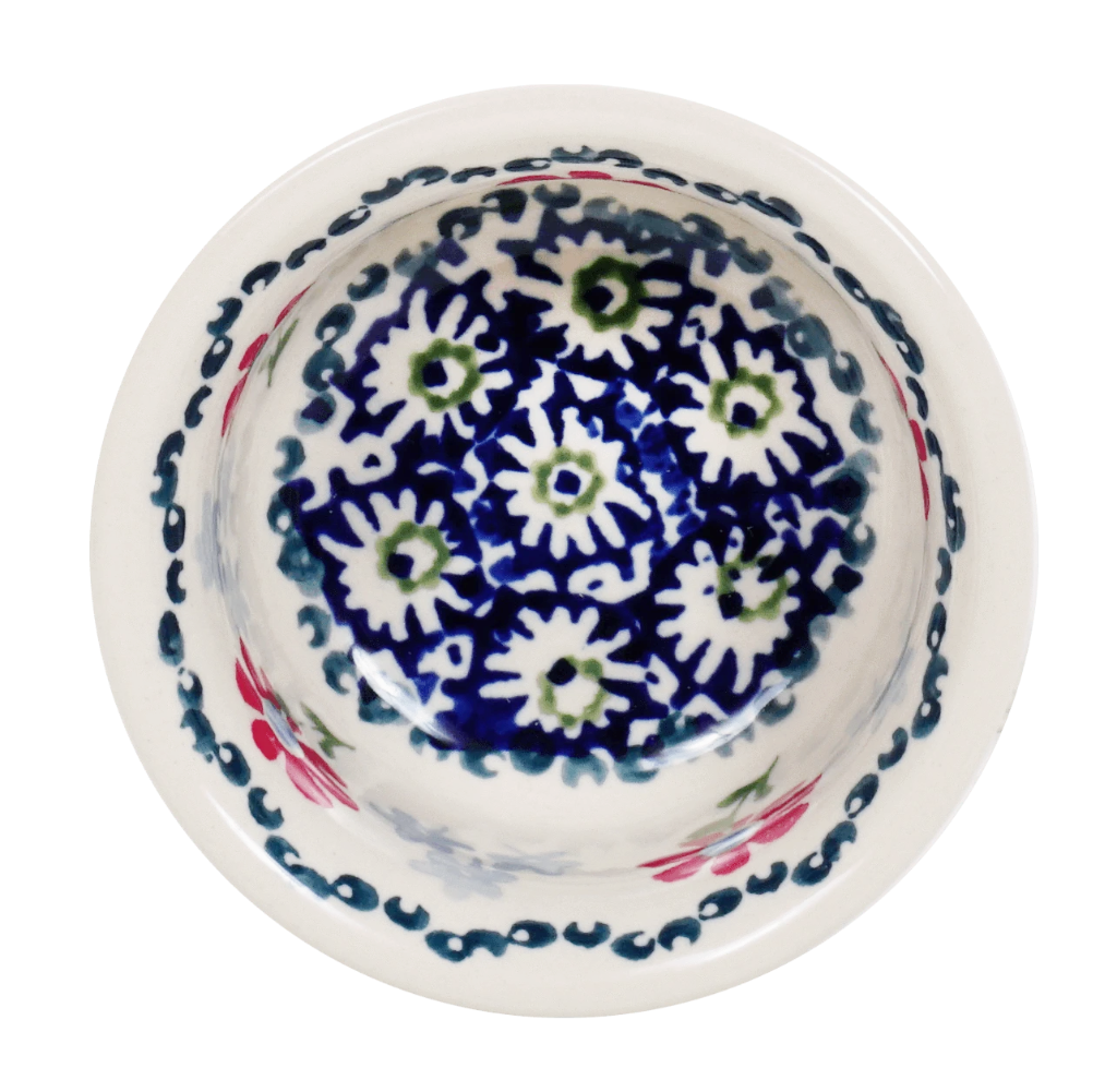 Bowl, Round, 3.5" in "Summer Blossoms" by Manufaktura | M081T-P232
