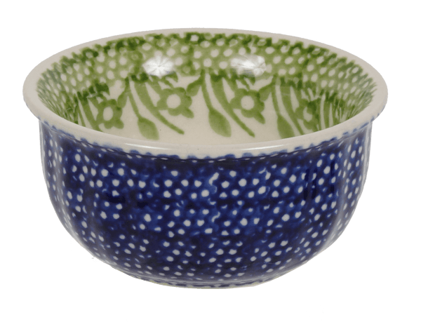 Blue Rose Polish Pottery  Country Meadow Small Mixing Bowl