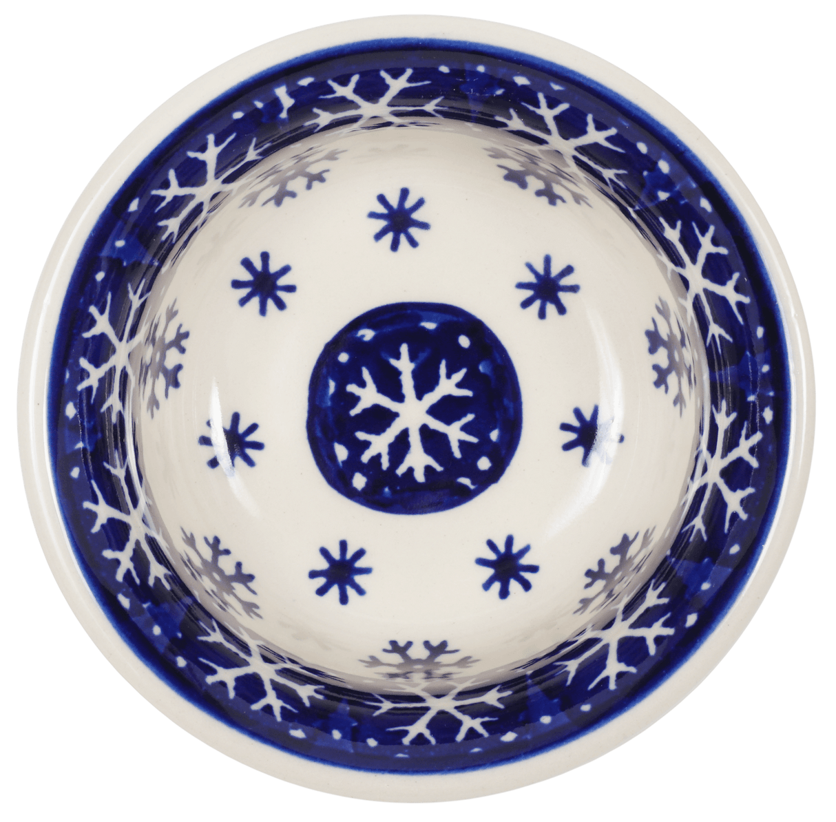 Bowl, Round, 3.5" in "Snow Drift" by Manufaktura | M081T-PZ