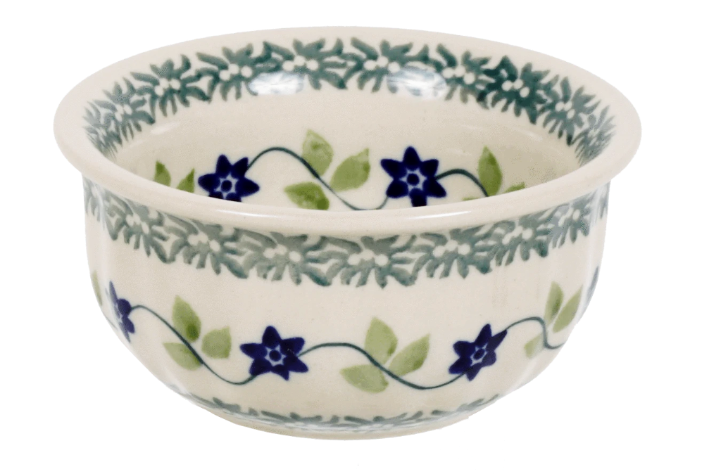 Bowl, Round, 3.5" in "Woven Starflowers" by Manufaktura | M081T-RV01