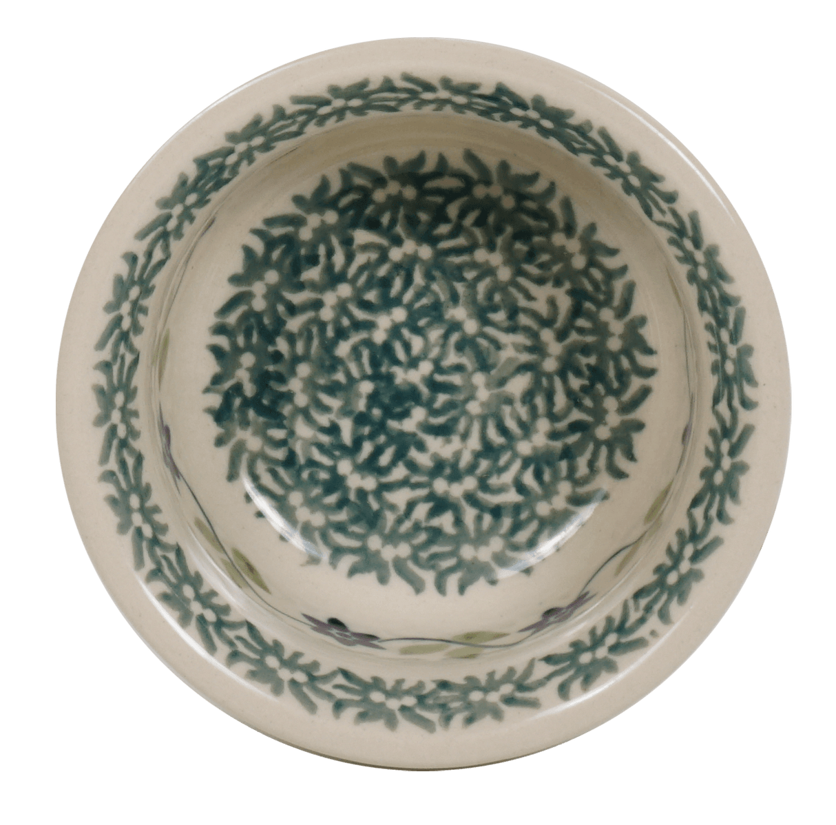 Bowl, Round, 3.5" in "Woven Starflowers" by Manufaktura | M081T-RV01