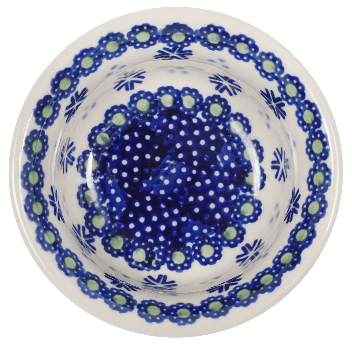 Bowl, Round, 3.5" in "Snowy Pines" by Manufaktura | M081T-U22