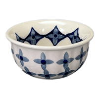 A picture of a Polish Pottery 3.5" Bowl (Field of Diamonds) | M081T-ZP04 as shown at PolishPotteryOutlet.com/products/3-5-bowl-field-of-diamonds-m081t-zp04