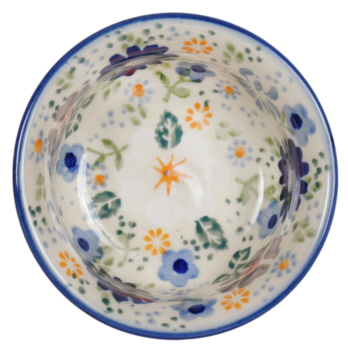 Bowl, Round, 3.5" in "Scattered Petals" by Manufaktura | M081S-EO35