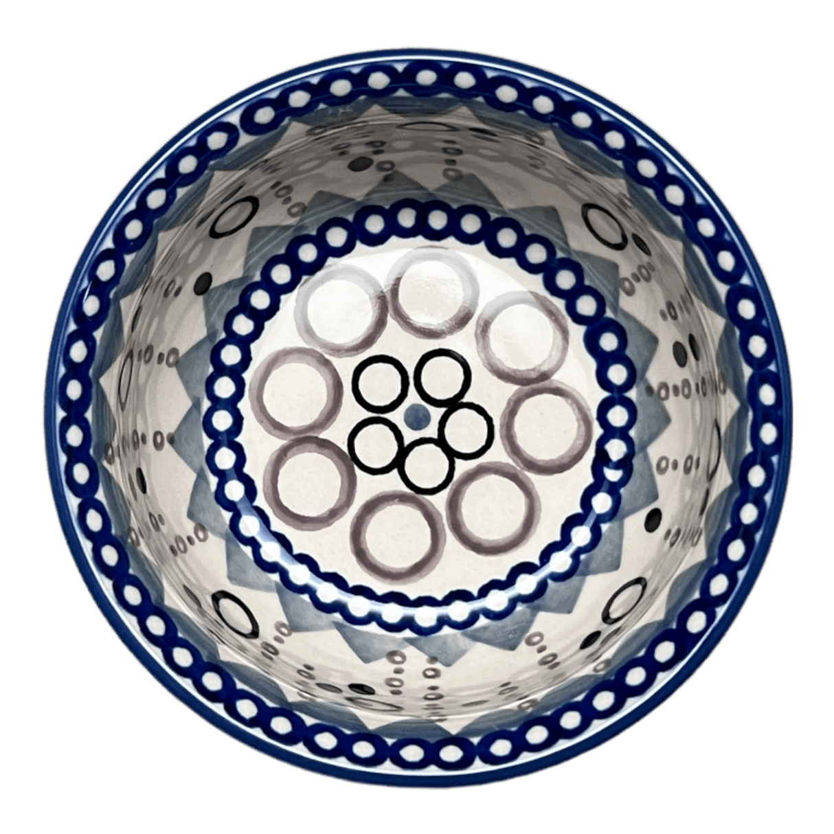 Bowl, Round, 3.5" in "Bubble Blast" by Manufaktura | M081U-IZ23