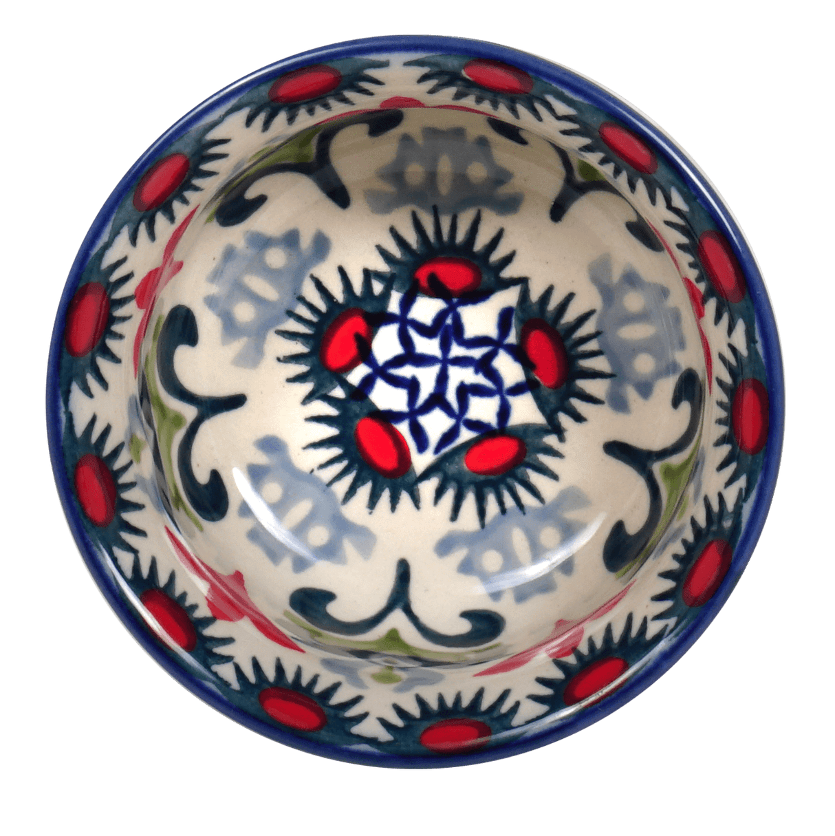 Bowl, Round, 3.5" in "Scandinavian Scarlet" by Manufaktura | M081U-P295