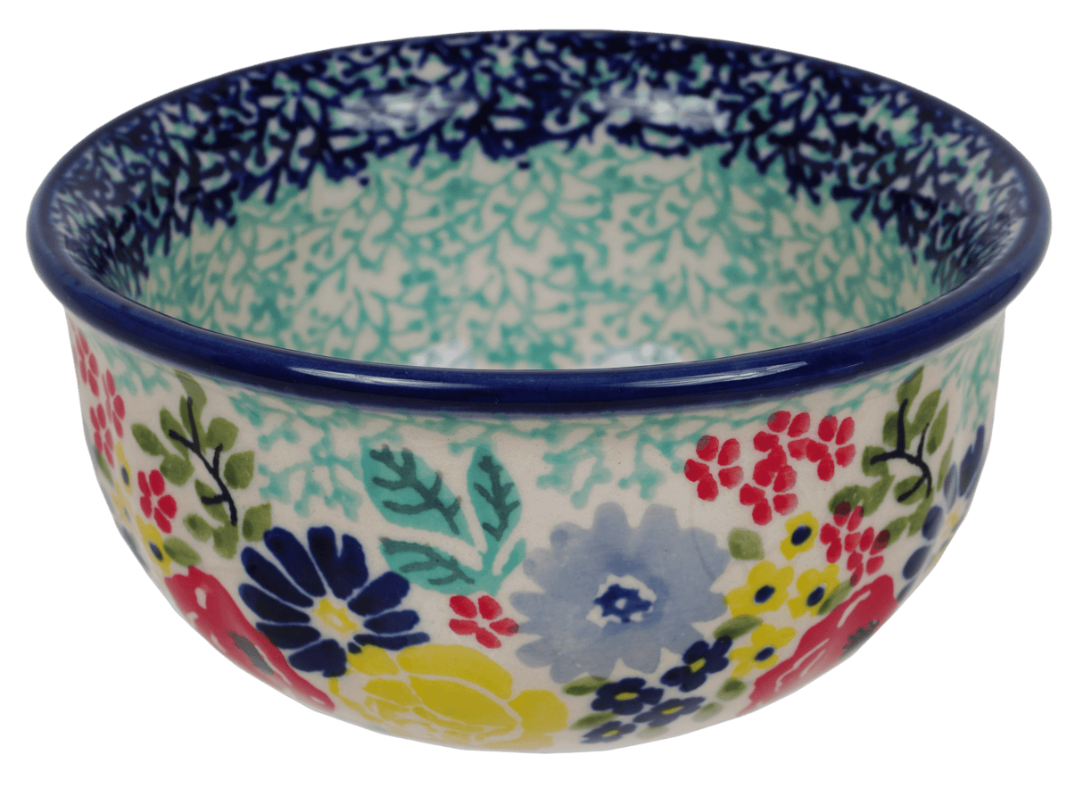 Bowl, Round, 4.5" in "Garden Party" by Manufaktura | M082S-BUK1