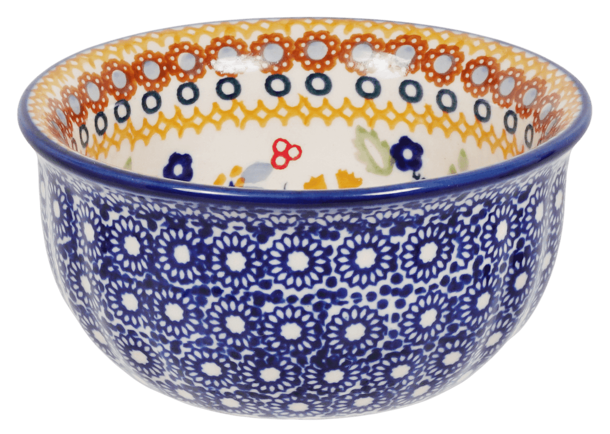 Bowl, Round, 4.5" in "Ruby Duet" by Manufaktura | M082S-DPLC