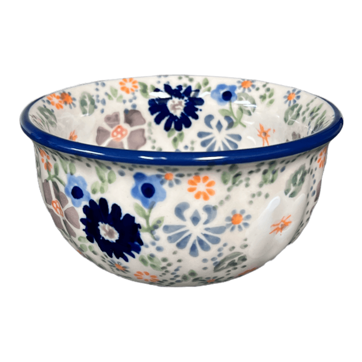 Bowl, Round, 4.5" in "Scattered Petals" by Manufaktura | M082S-EO35