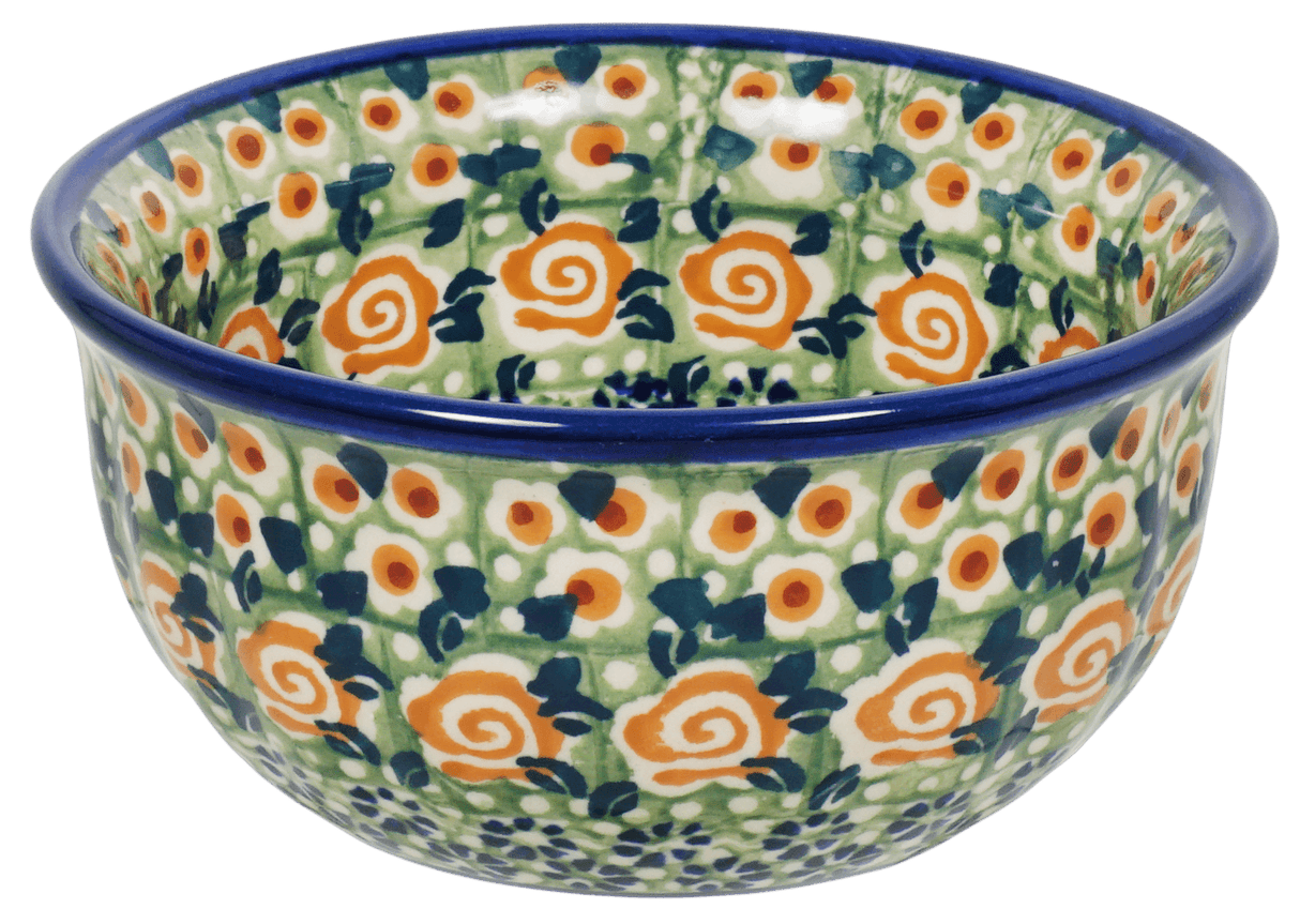 Bowl, Round, 4.5" in "Perennial Garden" by Manufaktura | M082S-LM