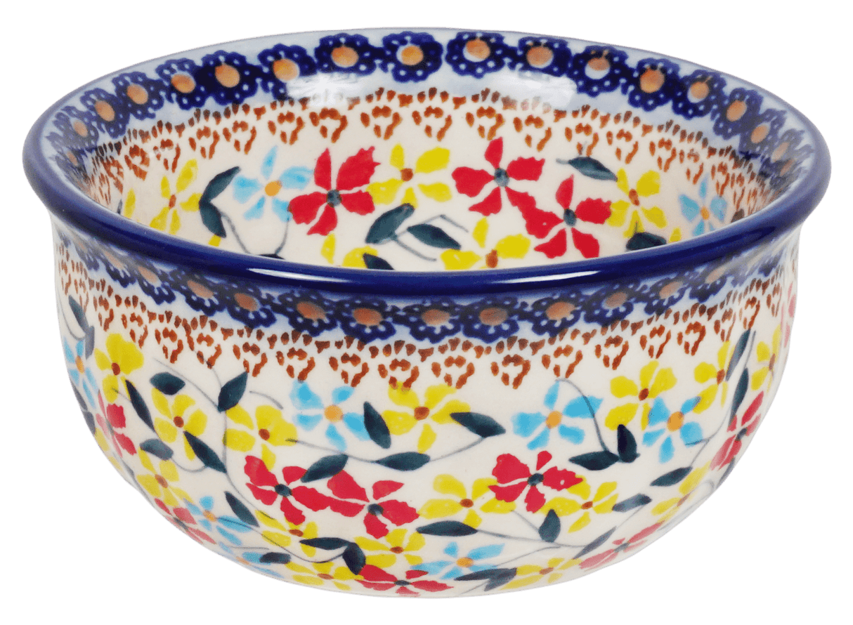 Bowl, Round, 4.5" in "Wildflower Mix" by Manufaktura | M082S-WK68