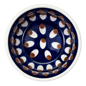 Polish Pottery 4.5" Bowl (Pheasant Feathers) | M082T-52 Additional Image at PolishPotteryOutlet.com