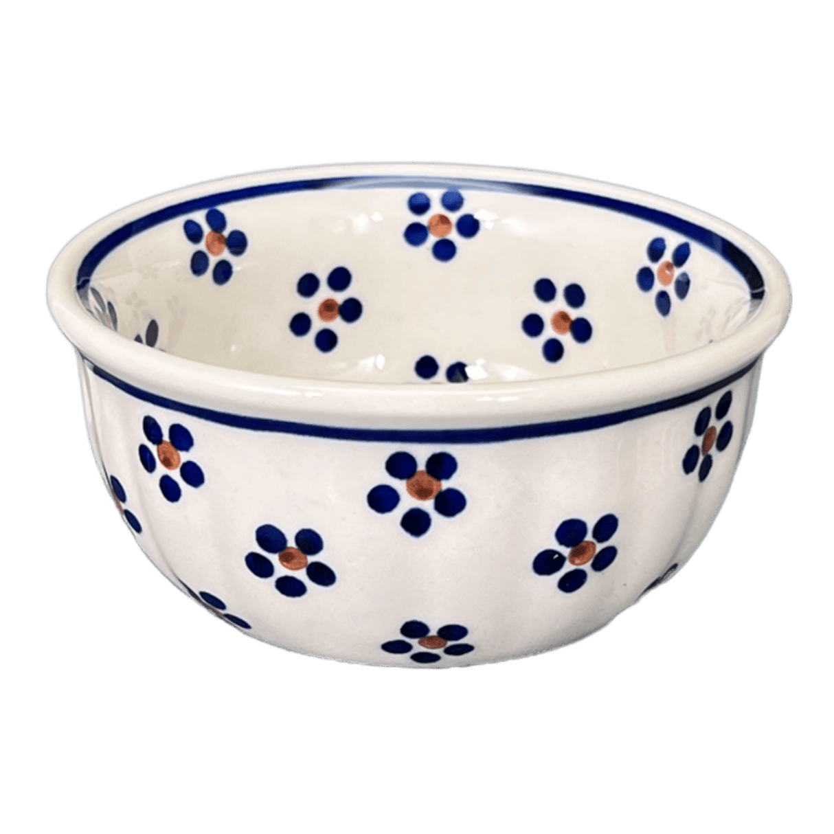 Bowl, Round, 4.5" in "Petite Floral" by Manufaktura | M082T-64
