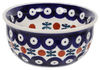 Polish Pottery 4.5" Bowl (Mosquito) | M082T-70 at PolishPotteryOutlet.com
