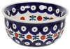 Polish Pottery 4.5" Bowl (Mosquito) | M082T-70 at PolishPotteryOutlet.com