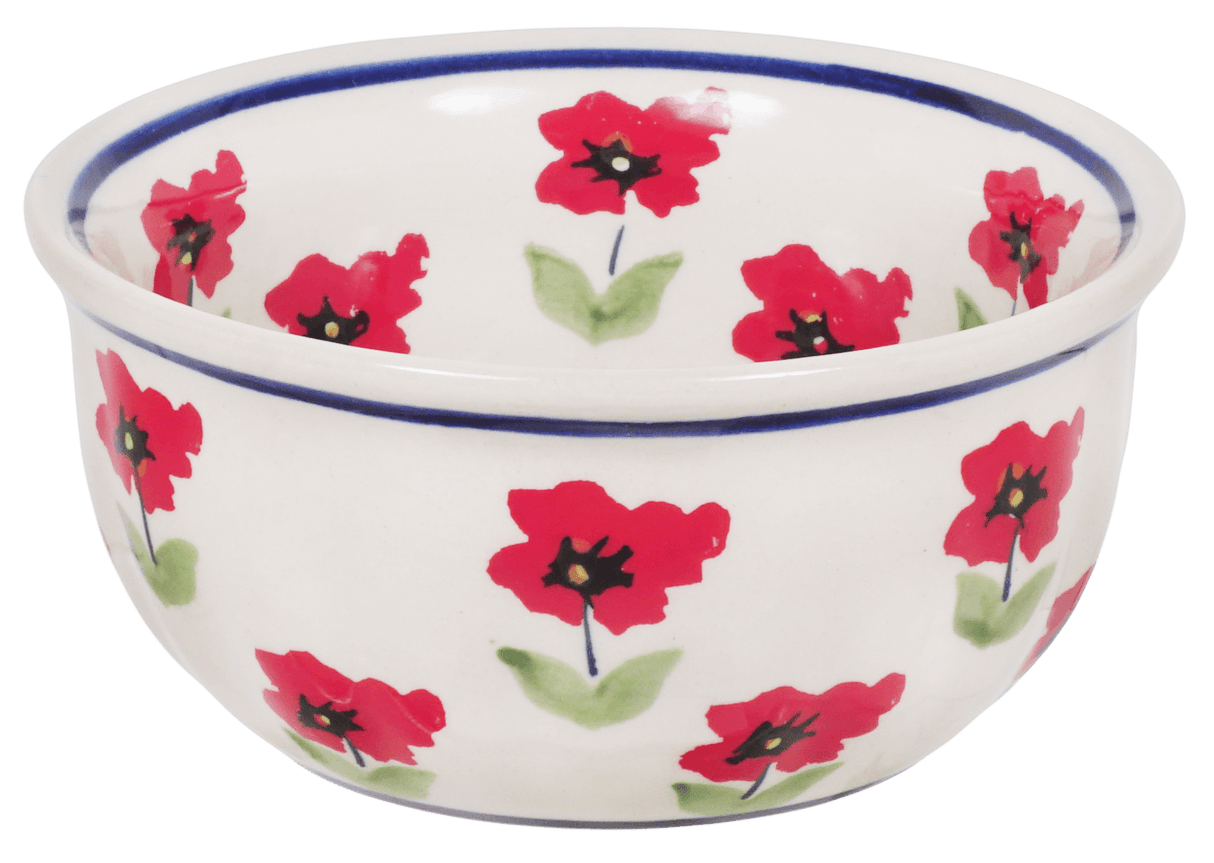 Bowl, Round, 4.5" in "Poppy Garden" by Manufaktura | M082T-EJ01