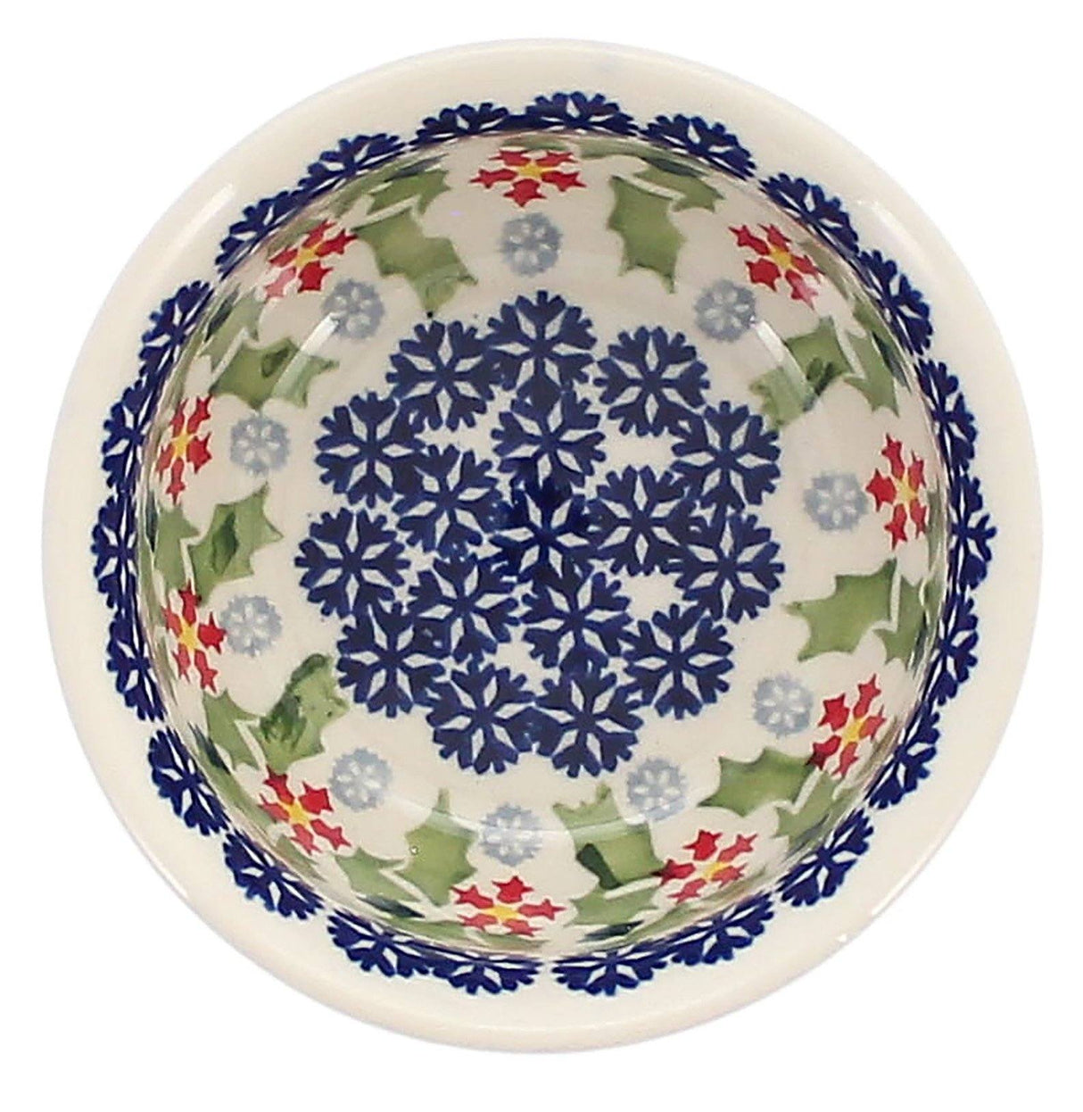 Bowl, Round, 4.5" in "Holly In Bloom" by Manufaktura | M082T-IN13