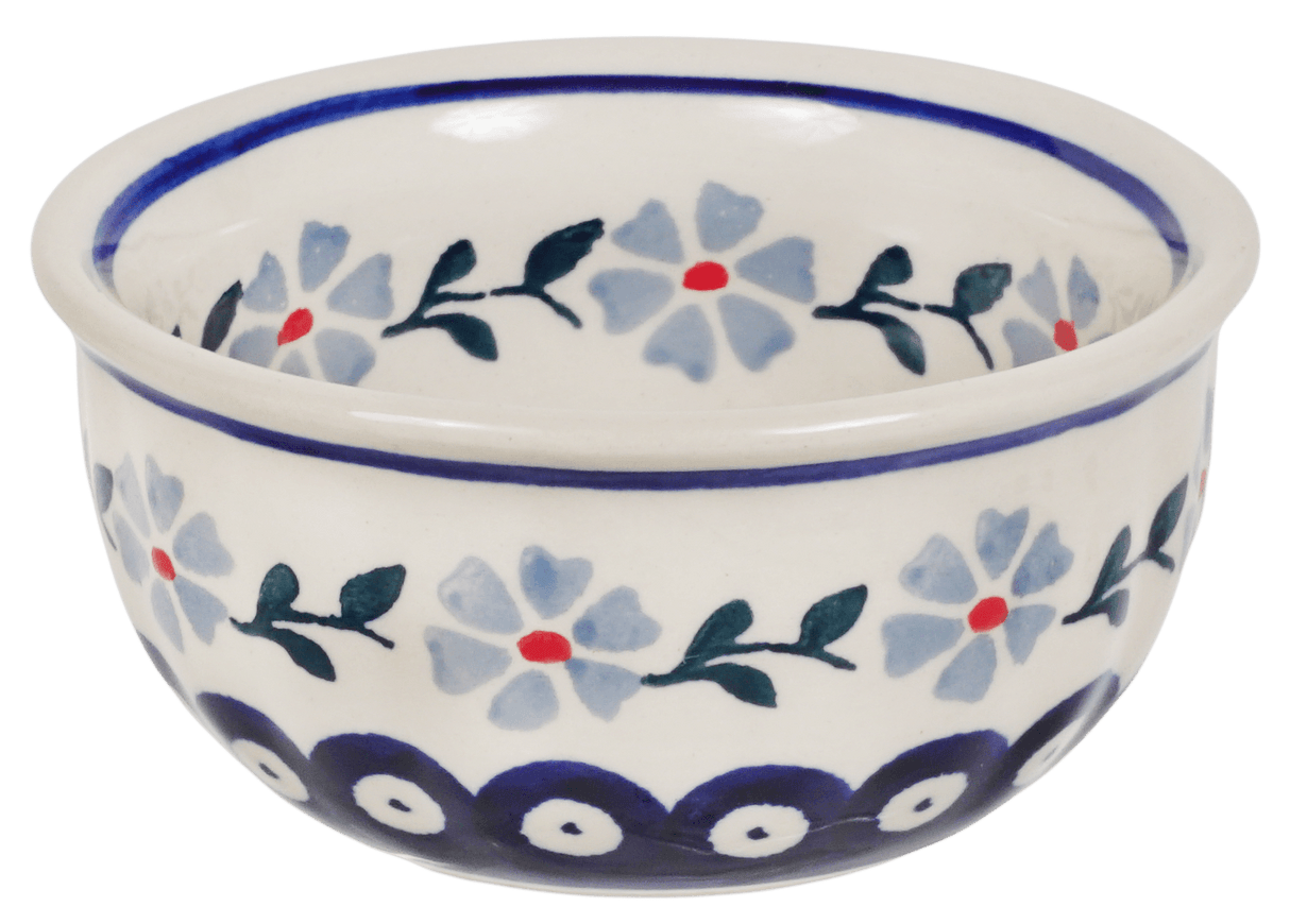 Bowl, Round, 4.5" in "Periwinkle Chain" by Manufaktura | M082T-P213