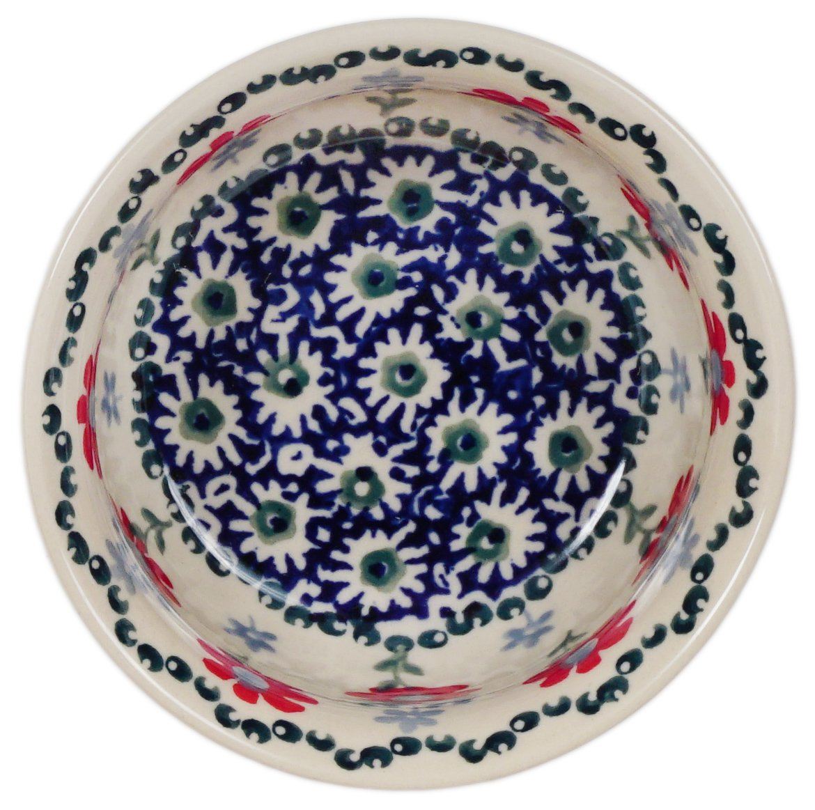 Bowl, Round, 4.5" in "Summer Blossoms" by Manufaktura | M082T-P232