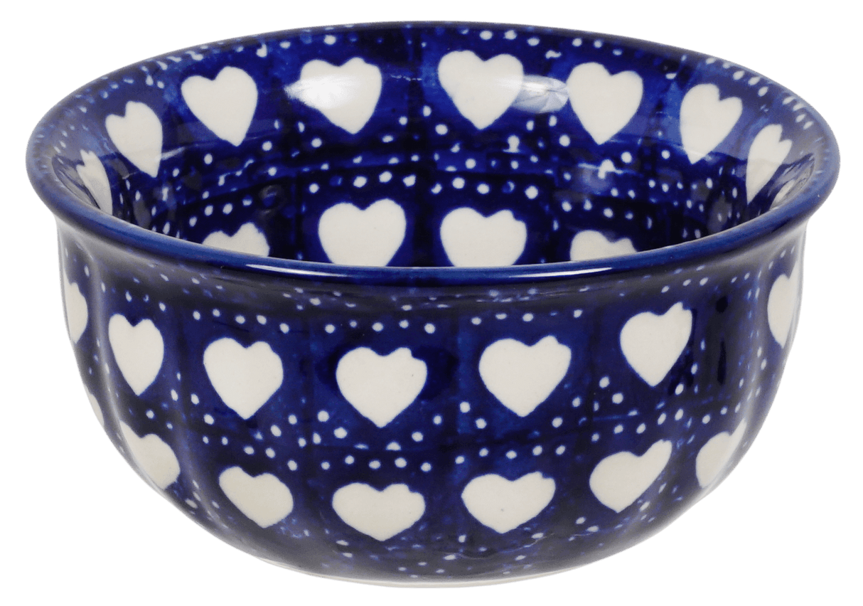 Bowl, Round, 4.5" in "Torrent of Hearts" by Manufaktura | M082T-SEM