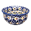 Polish Pottery 4.5" Bowl (Kaleidoscope) | M082U-ASR at PolishPotteryOutlet.com