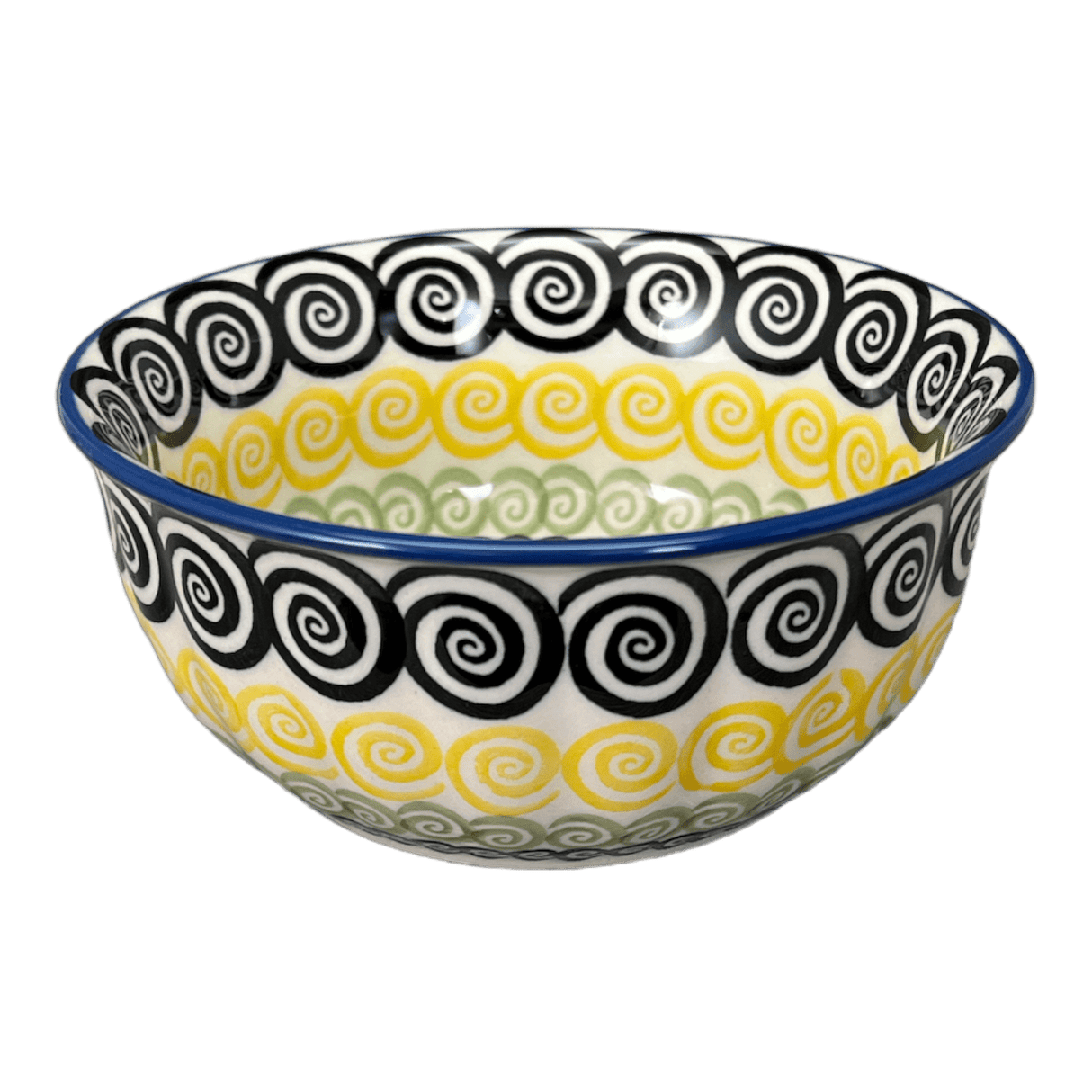 Bowl, Round, 5.5" in "Hypnotic Night" by Manufaktura | M083M-CZZC