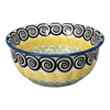 Polish Pottery 5.5" Bowl (Hypnotic Night) | M083M-CZZC at PolishPotteryOutlet.com