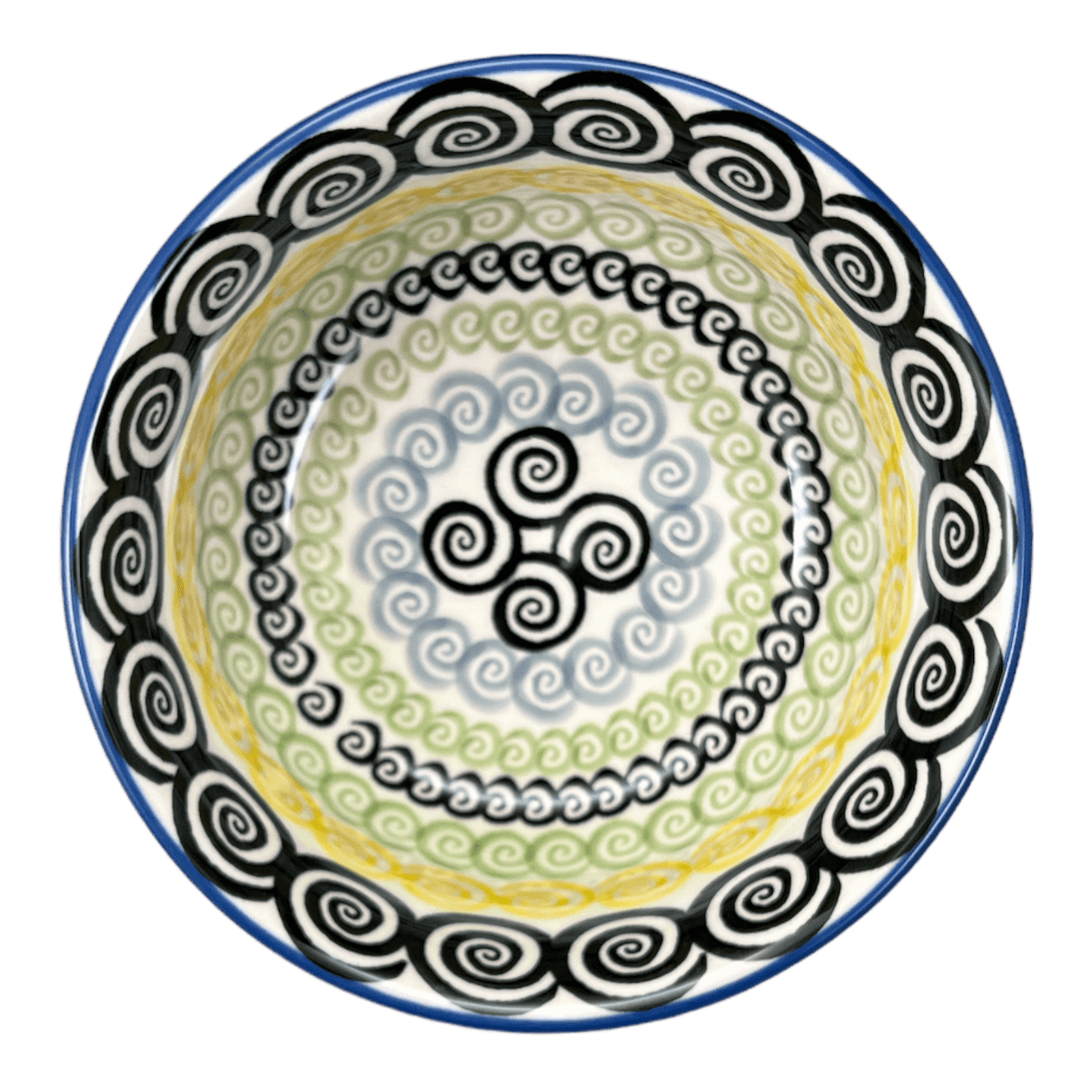 Bowl, Round, 5.5" in "Hypnotic Night" by Manufaktura | M083M-CZZC