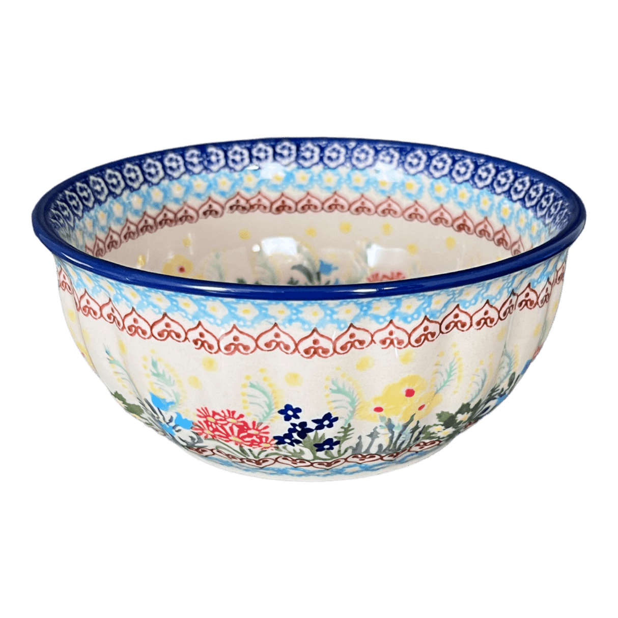 Bowl, Round, 5.5" in "Beautiful Botanicals" by Manufaktura | M083S-DPOG