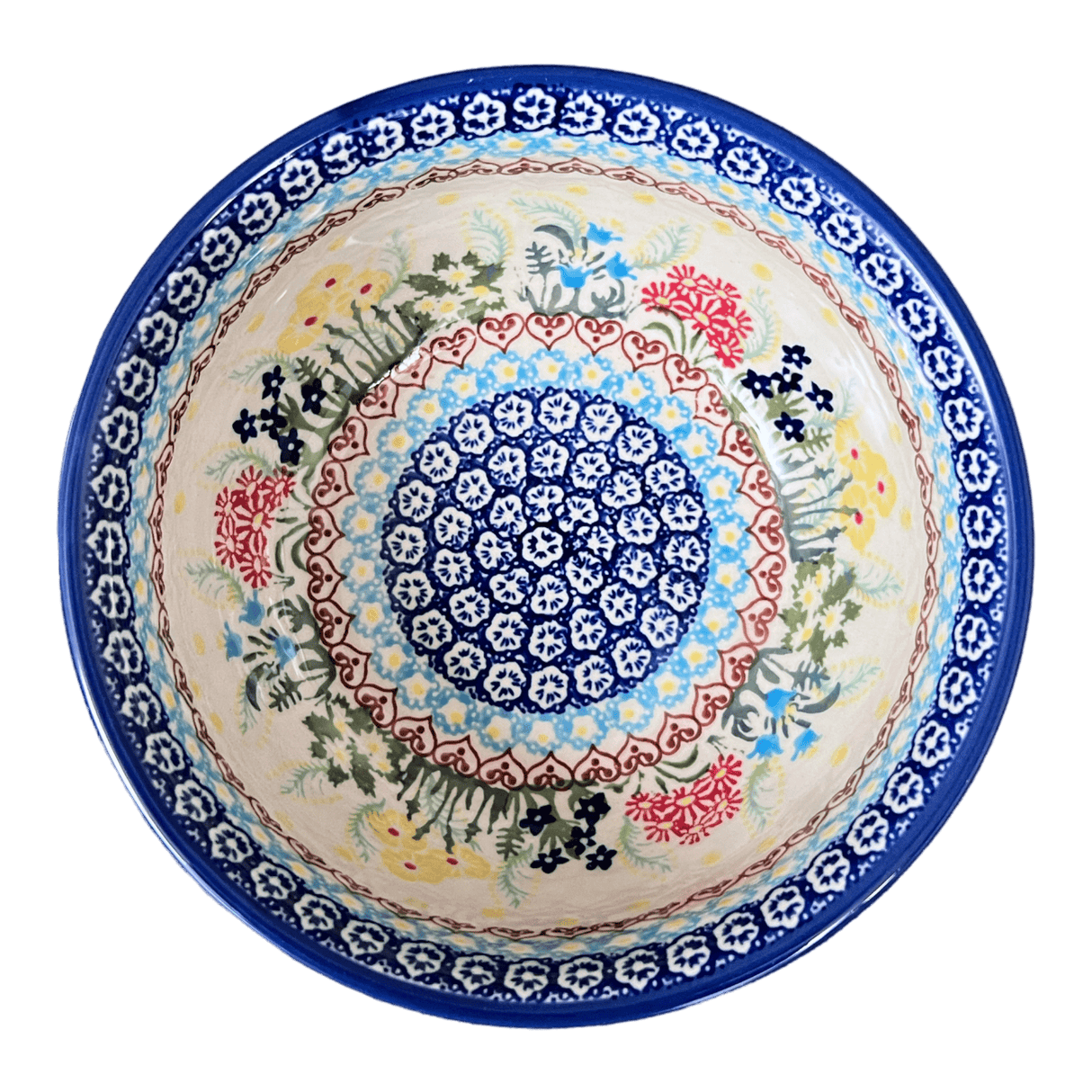 Bowl, Round, 5.5" in "Beautiful Botanicals" by Manufaktura | M083S-DPOG