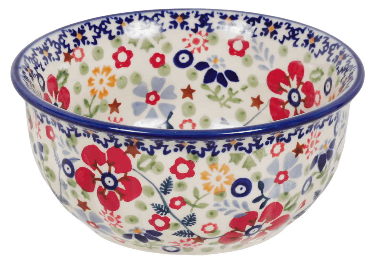 Bowl, Round, 5.5" in "Full Bloom" by Manufaktura | M083S-EO34