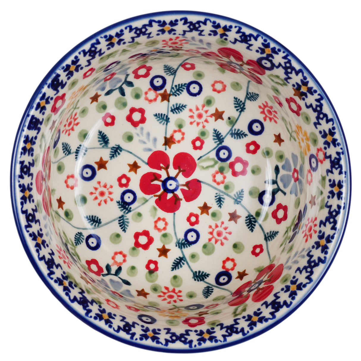 Bowl, Round, 5.5" in "Full Bloom" by Manufaktura | M083S-EO34