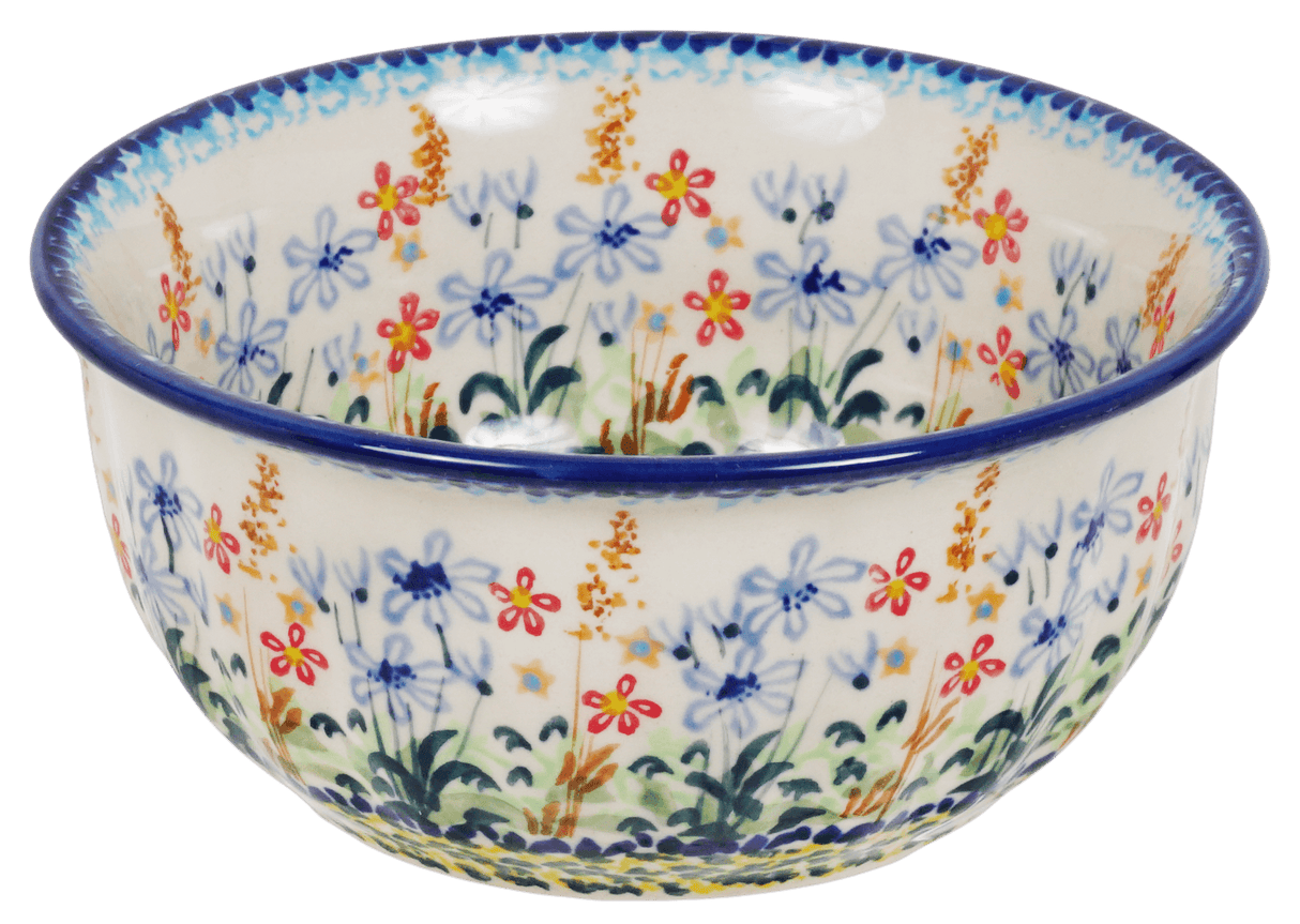 Bowl, Round, 5.5" in "Pastel Garden" by Manufaktura | M083S-JZ38