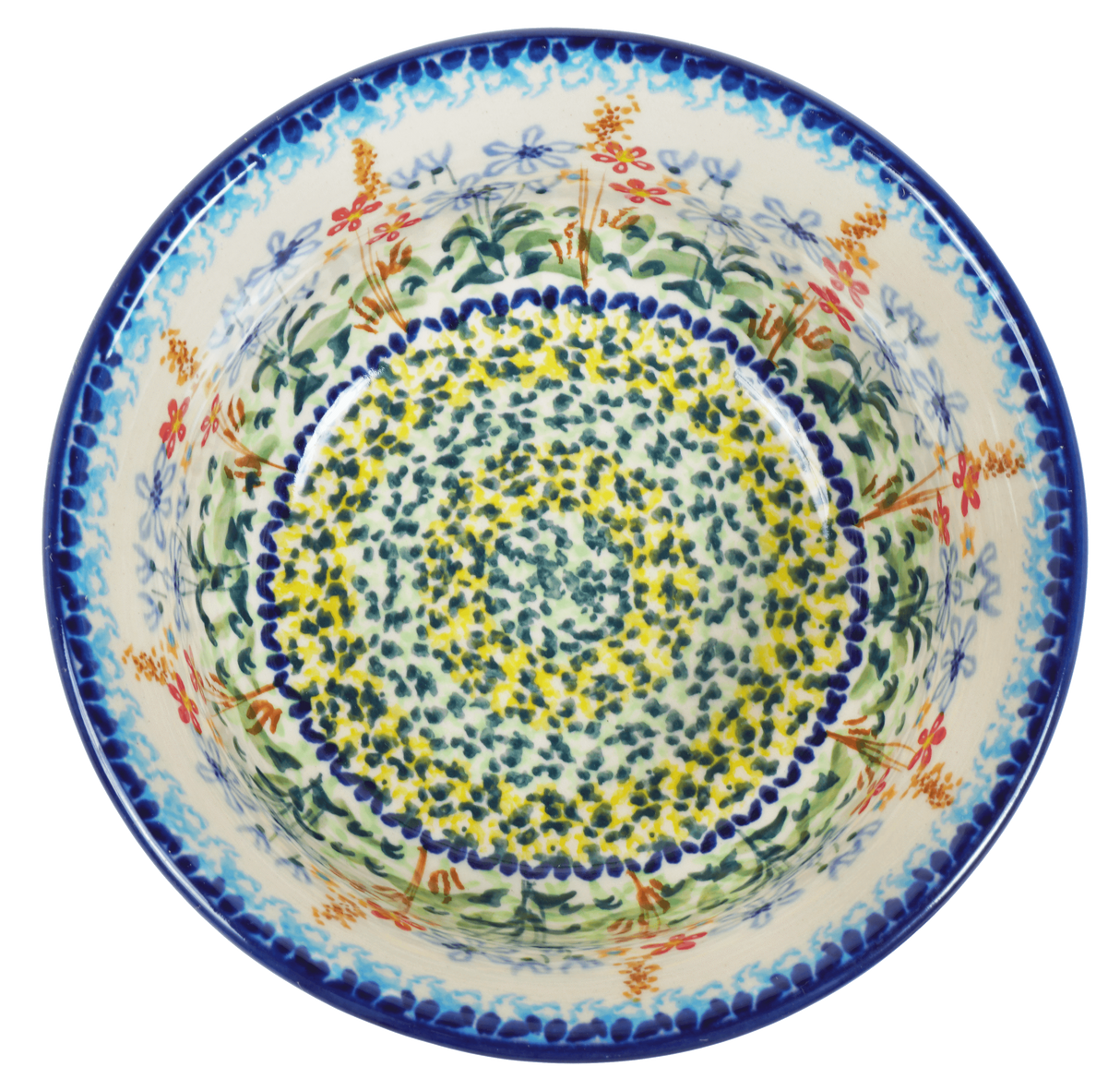 Bowl, Round, 5.5" in "Pastel Garden" by Manufaktura | M083S-JZ38