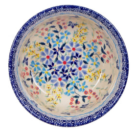 Polish Pottery 5.5" Bowl (Butterfly Bounty) | M083S-WK76 Additional Image at PolishPotteryOutlet.com