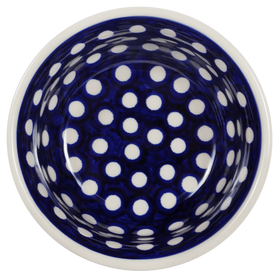 Polish Pottery 5.5" Bowl (Hello Dotty) | M083T-9 Additional Image at PolishPotteryOutlet.com