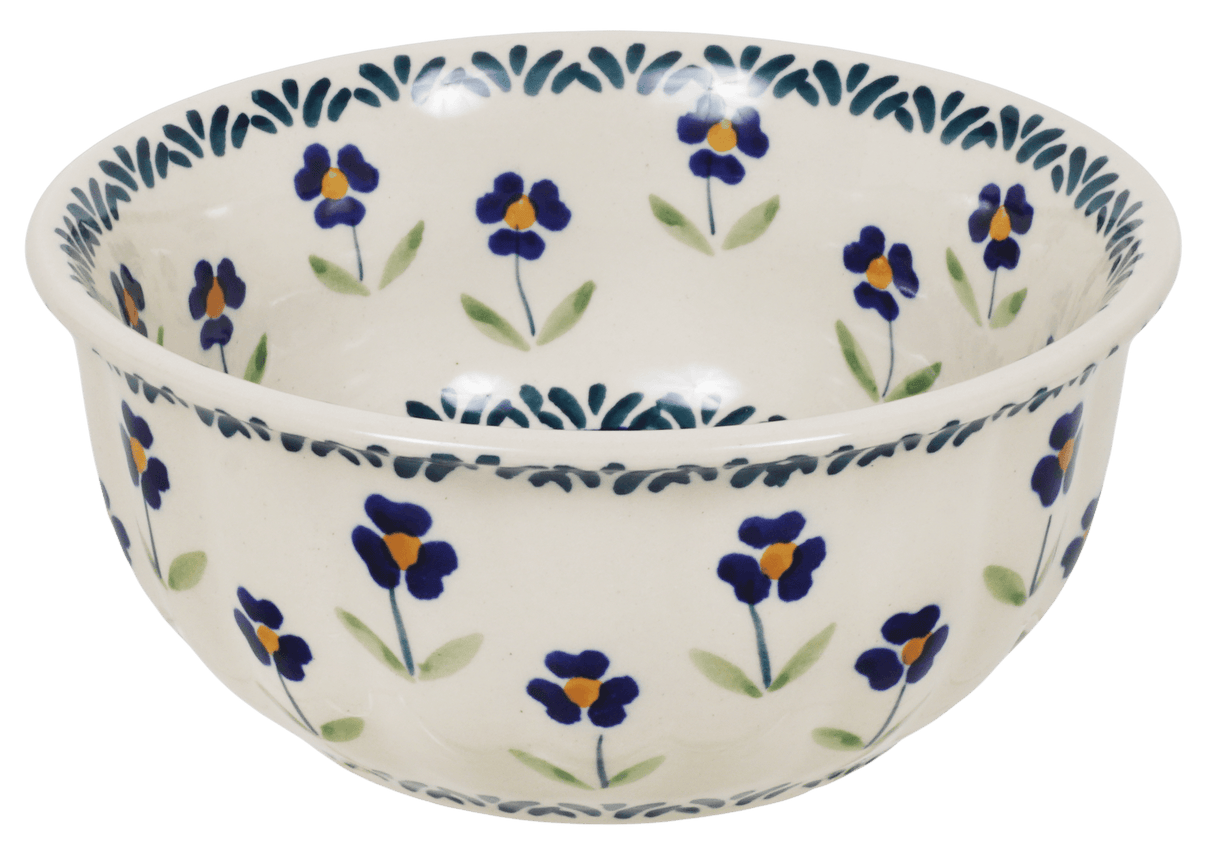 Bowl, Round, 5.5" in "Forget Me Not" by Manufaktura | M083T-ASS