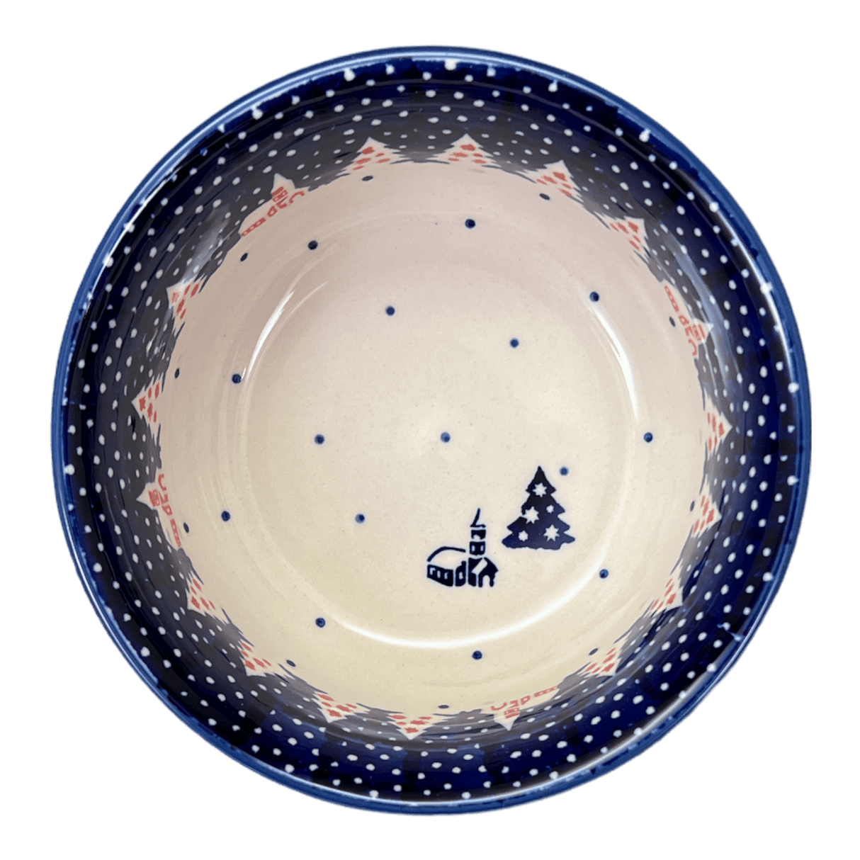 Bowl, Round, 5.5" in "Christmas Chapel" by Manufaktura | M083T-CHDK